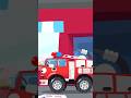 Fire Truck 🚒 and Monster Truck 🛻 Cars Cartoon #racing #cars #animation #policecar #carsforkids