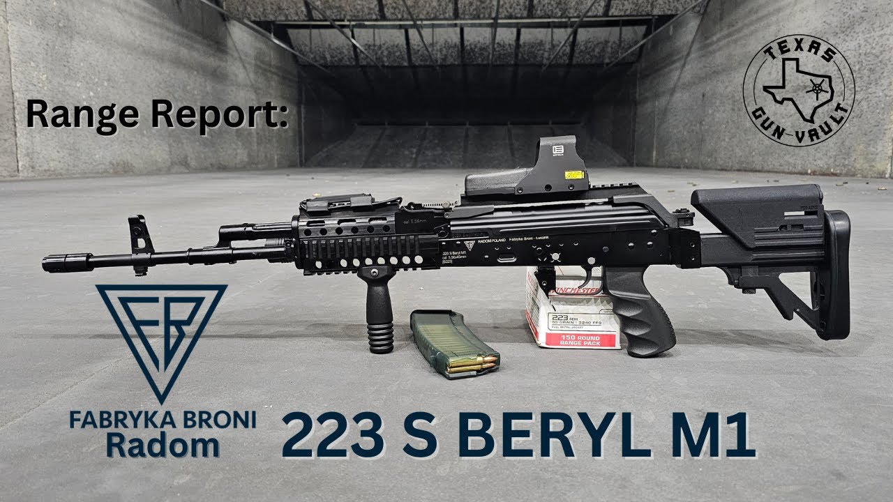 Range Report: FB Radom 223 S Beryl M1 - The Polish Military's NATO AK Rifle