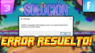 SOLUCIÓN DEFINITIVA d3d11 compatible gpu feature level 11.0 shader 5.0 is required to run the engine