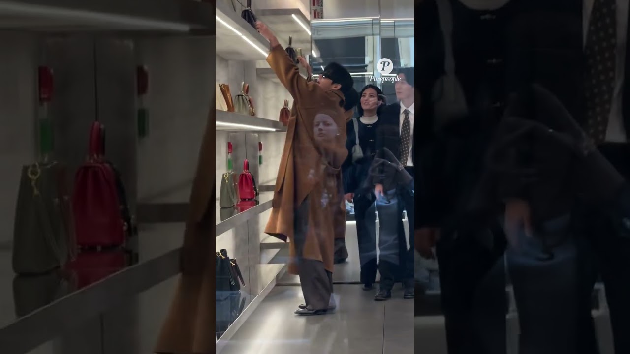 v shopping and Paris showroom👜👜