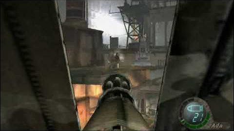 Resident Evil 4 - Separate Ways - Part 13 - Gun Turrets