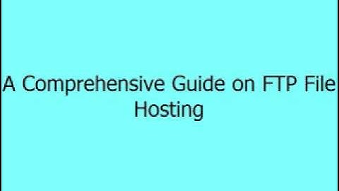 Cheap Cloud Hosting of Fileburst - A Comprehensive Guide on FTP File Hosting
