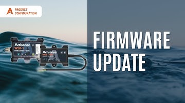 Firmware Upgrade on W2K-1 & WGX-1 | Actisense Step-by-Step Guide