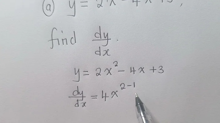 Derivative dy/dx | Calculus problem.