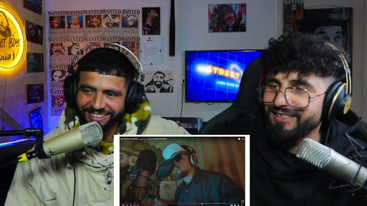 👌BOUSSADAT REACTION ❤ MD MEHDI FT ADAMY - بث تجريبي
