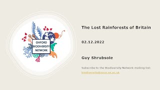 The Lost Rainforests of Britain - Guy Shrubsole