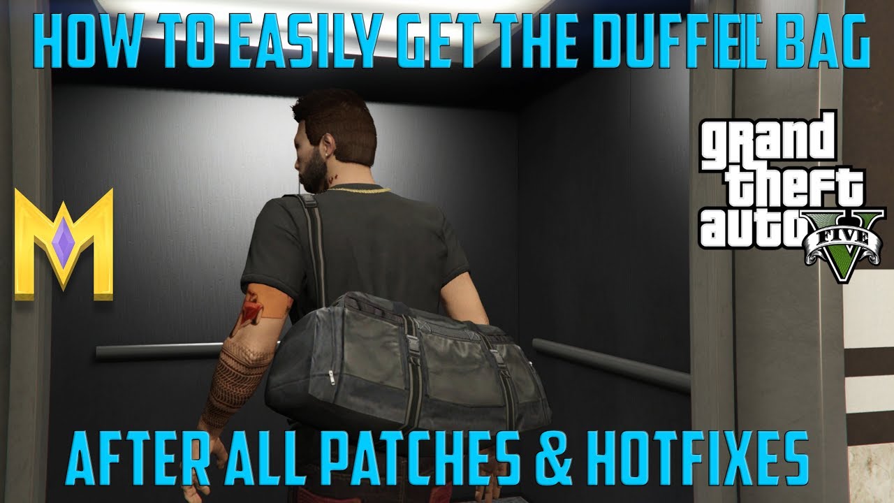 GTA 5 Online Glitches EASY Duffel Bag Glitch AFTER Patch 1.41