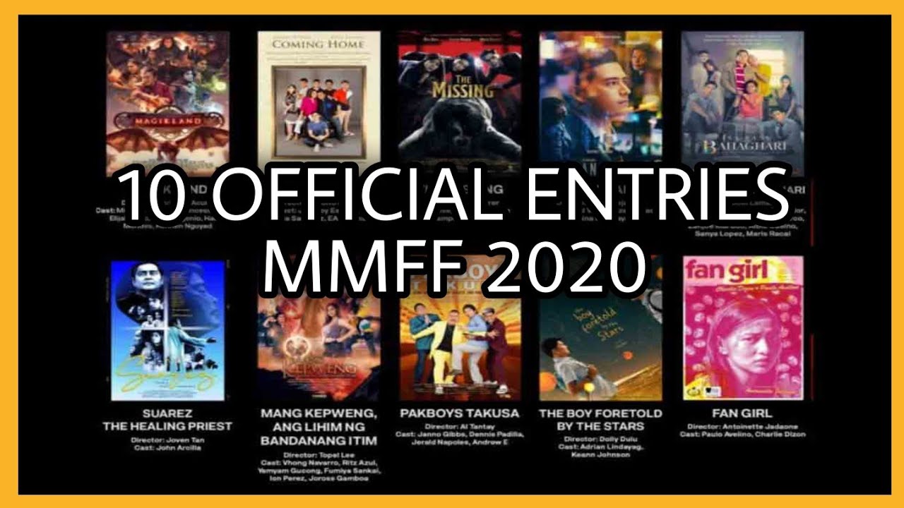 10 OFFICIAL ENTRIES MMFF 2020 COMPILATION Gino Mendoza YouTube