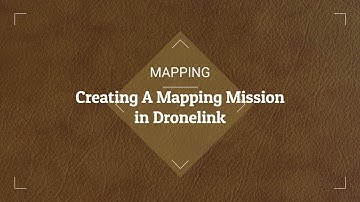 Mapping - Creating A Mapping Mission In Dronelink