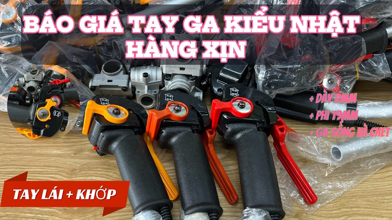 [Báo giá] Tay ga máy cắt cỏ kiểu Nhật Maru Chất Lượng Loại 1