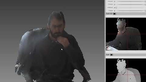 Kinect 3D Scanner first test