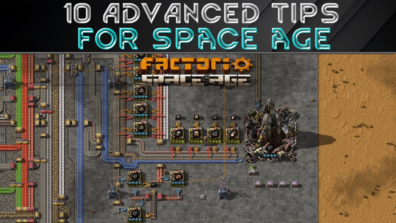 10 продвинутых советов для космической эры — руководство по игре Factorio