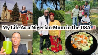 An Emotional Father’s Day with My Dad ! Igbo Catholic Church Experience with My Mother-in-Law 🇳🇬🇺🇸