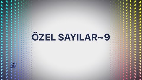 ÖZEL SAYILAR(MÜKEMMEL SAYI)#kpss #dgs #ales #yks#tyt
