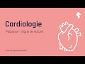 Signe de harzer  palpation en cardiologie