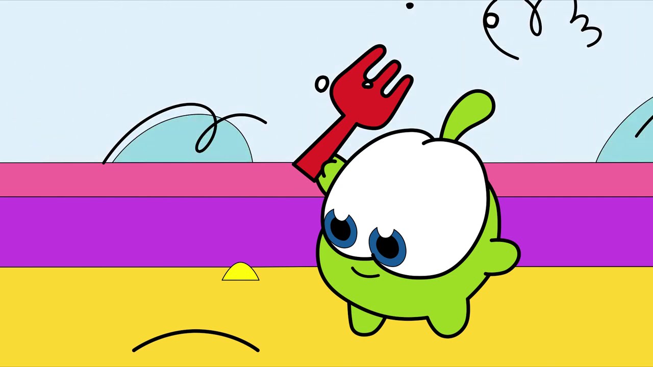 Learning colours with Om Nom: Super-Noms - Sandbox Builders