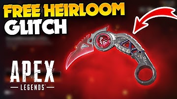 🔥 APEX LEGENDS FREE HEIRLOOM 2025 ✅ How to Get FREE Heirloom Shards in Apex Legends (WORKING)