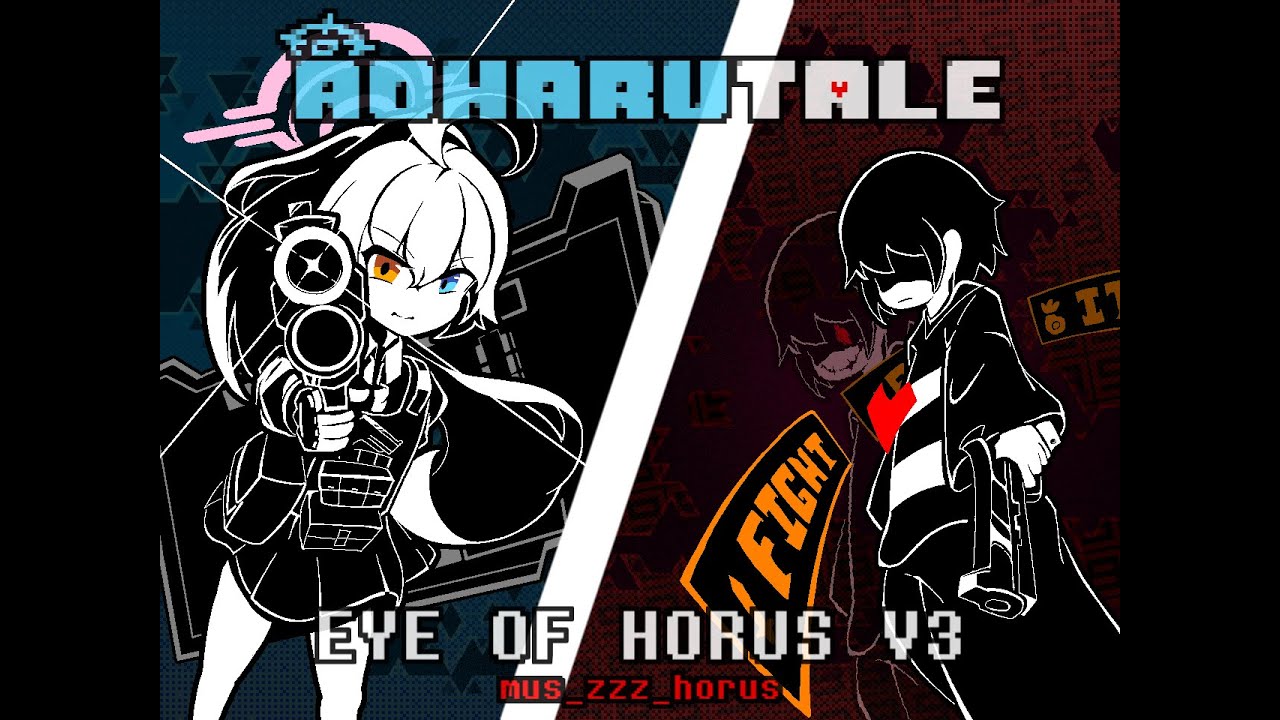 AOHARUTALE -  EYE OF HORUS V3 [Animated Soundtrack] 10k sub & 1 Anniversary SPECIAL!