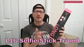 CAMOLO L16 Extendable Selfie Stick Tripod With All in One Phone, GoPro, 1/4" Tripod Mount Review screenshot 2