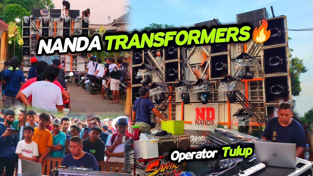 Mengerikan Mode Transformers NANDA AUDIO JEMBER Spek NULUP - NULUP di Blingoh Jepara