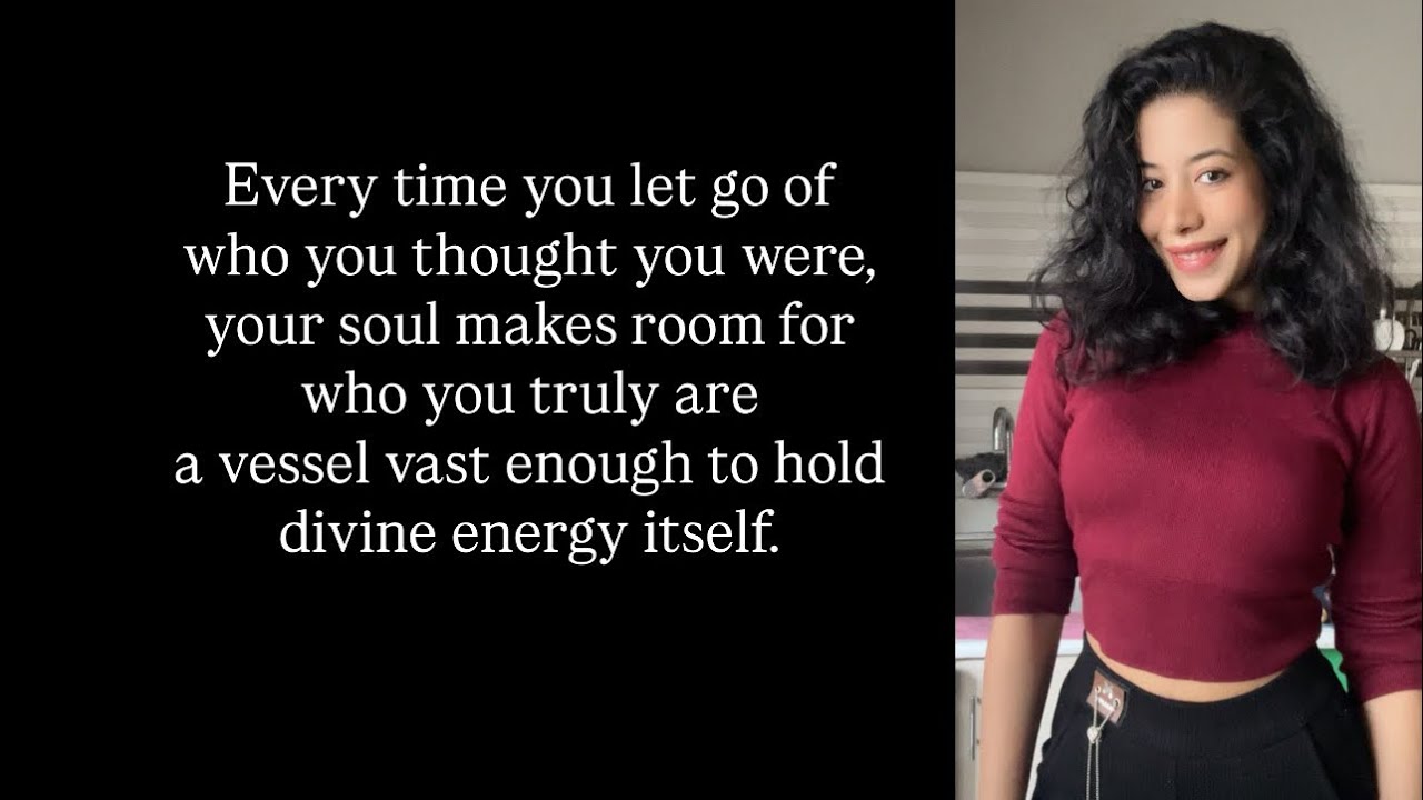 When you release old stories and limiting beliefs, your vessel expands ✨