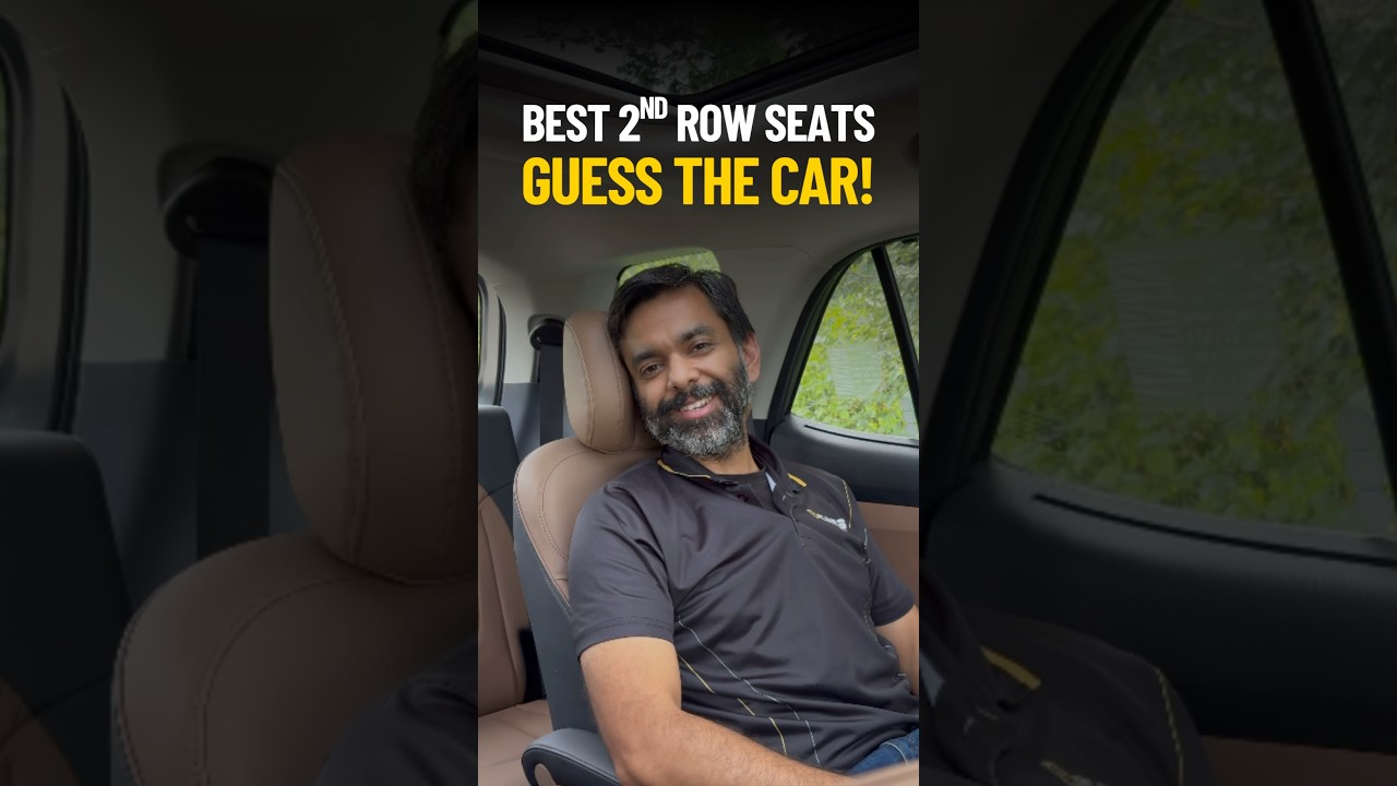 Best 2nd-row seats under ₹22 lakh — Guess the car!