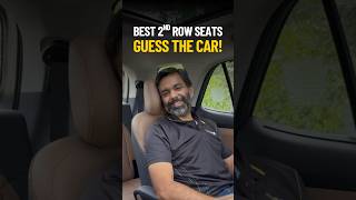 Best 2Nd-Row Seats Under 22 Lakh Guess The Car