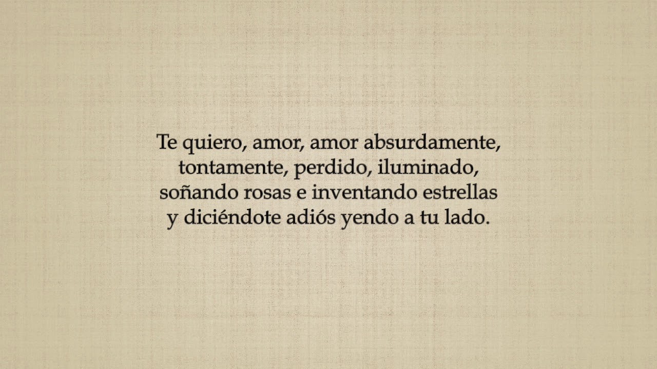 Amor mío, mi amor. Jaime Sabines. ||Murmullo de Estrellas|| - YouTube