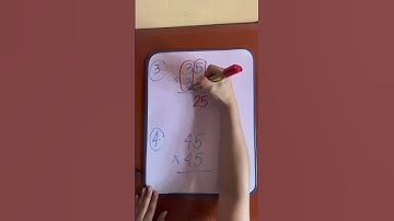 Multiplying Same Number That Ending with 5 #learningisfun #multiplication #educational #mathematics