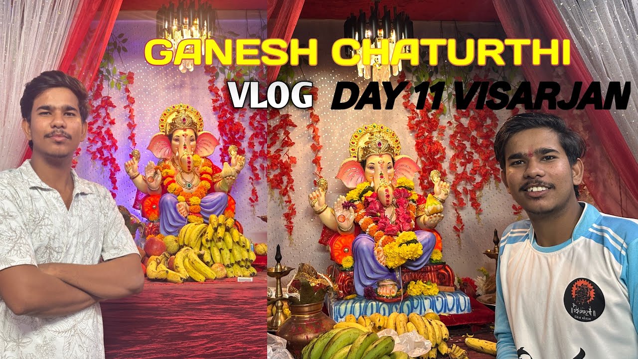 Ganesh Chaturthi Day 11 Visarjan | Non-stop Dance & Music | Full Video 🔥 