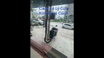 Cách Xử Lý Cửa Kính Bị Xệ Cánh | 0977268520 #cuakinh #quangnamphatglass #shorts