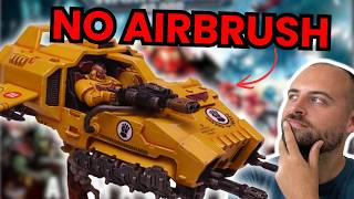Imperial Fists Land Speeder - No Airbrush!