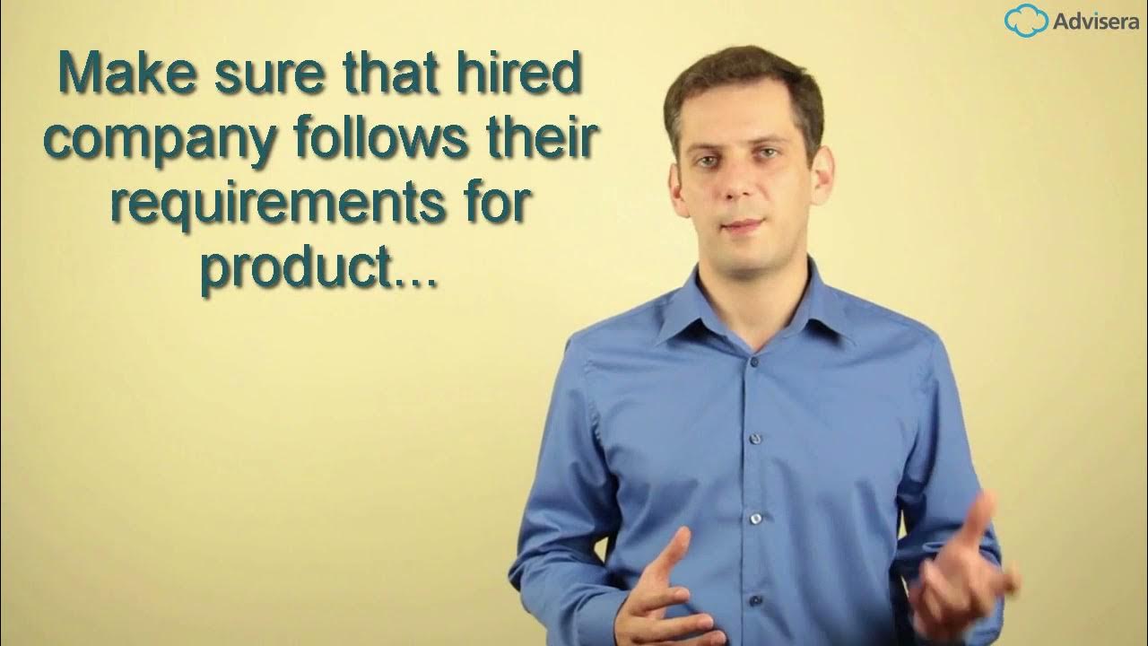 5. Control of externally provided processes, products and services