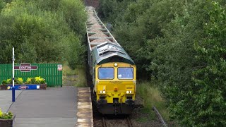 Freightliner Class 66 No. 66601 on 6Z92 Tunstead Sdgs - Northampton C.Y @ Denton on 04.09.20 - HD