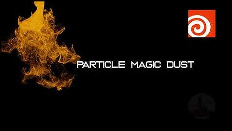 HOUDINI:  magic dust fx #houdini, #vfx, #particles