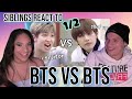 Siblings react to BTS VS BTS| 1/2 | REACTION
