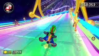 Wii Rainbow Road [200cc] - 1:50.910 - Technical (Mario Kart 8 Deluxe World Record)