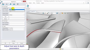 5 Axis Milling - 2. Swarf Cut Operation