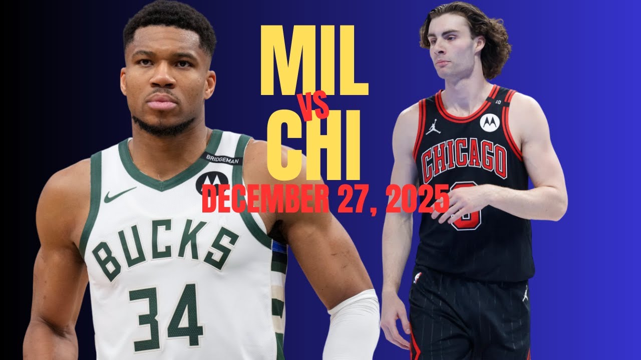 Milwaukee Bucks vs Chicago Bulls Full Game Highlights – December 27, 2025 | NBA Season