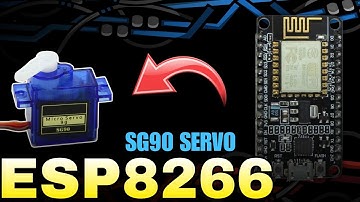 How to control servo motor using esp8266 #esp8266 #webserver