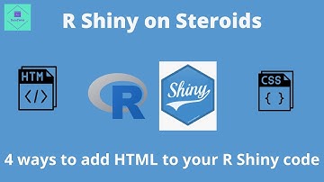 4 ways to add HTML elements to your R Shiny Apps and style them