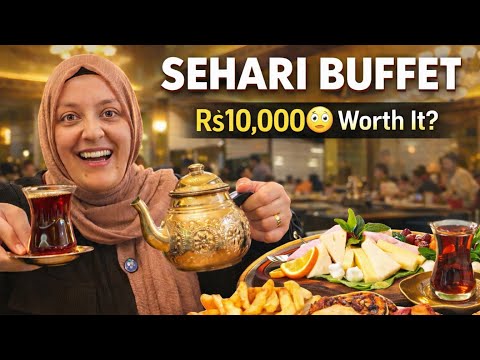 Turkey Ki Sab Se Mehngi Sehri 🇹🇷😱 | Worth It Ya Paisa Zaya?!