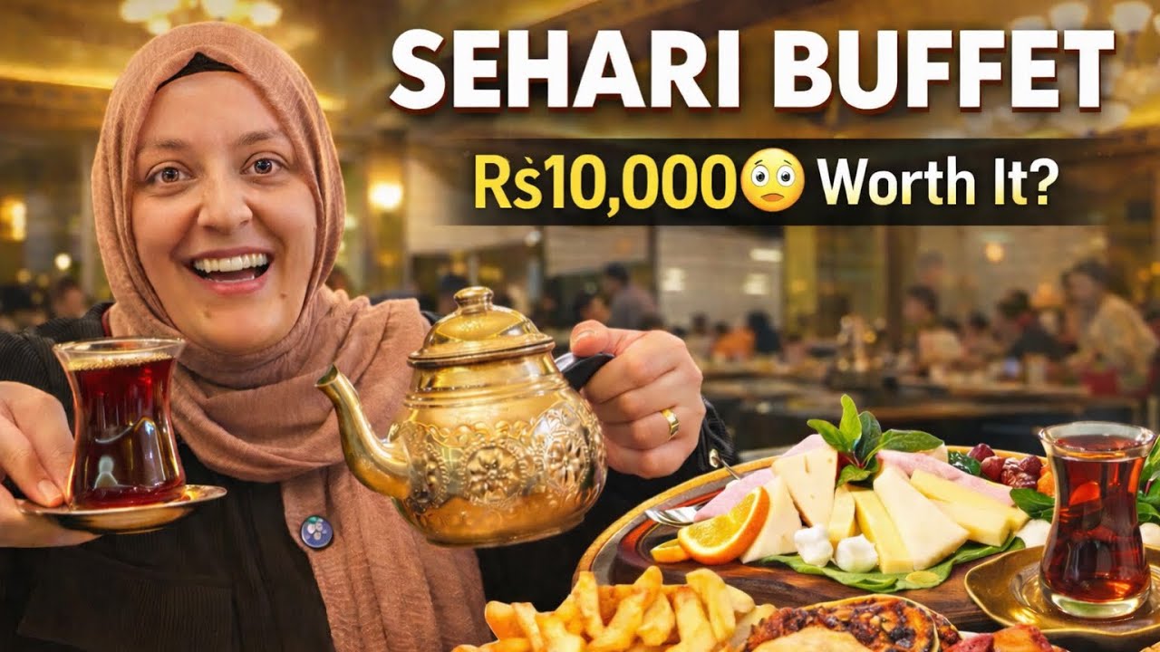 Turkey Ki Sab Se Mehngi Sehri 🇹🇷😱 | Worth It Ya Paisa Zaya?!