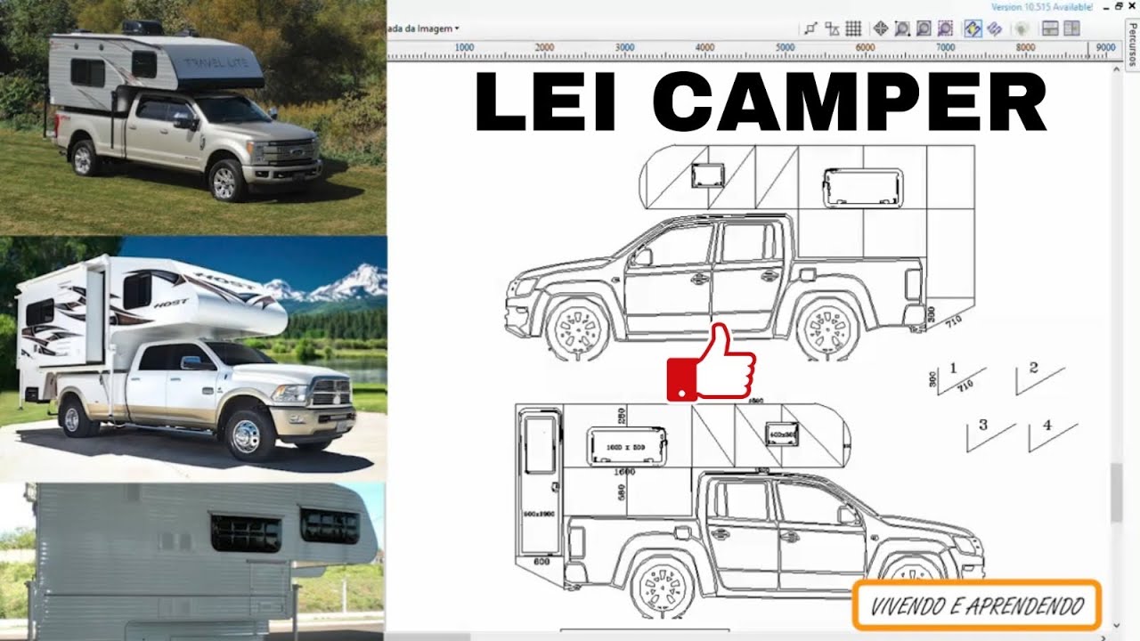 Camper 02 - Lei da Camper - Motorhome Artesanal - Faça você mesmo.