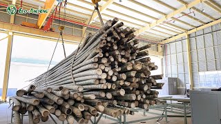 Eco-Ancheng Bamboo Barbecue Skewers Manufacturing Process