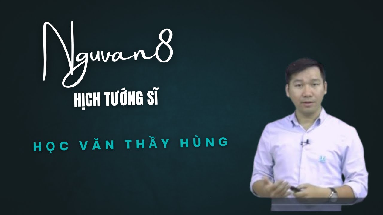 Hịch tướng sĩ (trích bài giảng lớp Ngữ văn 8)