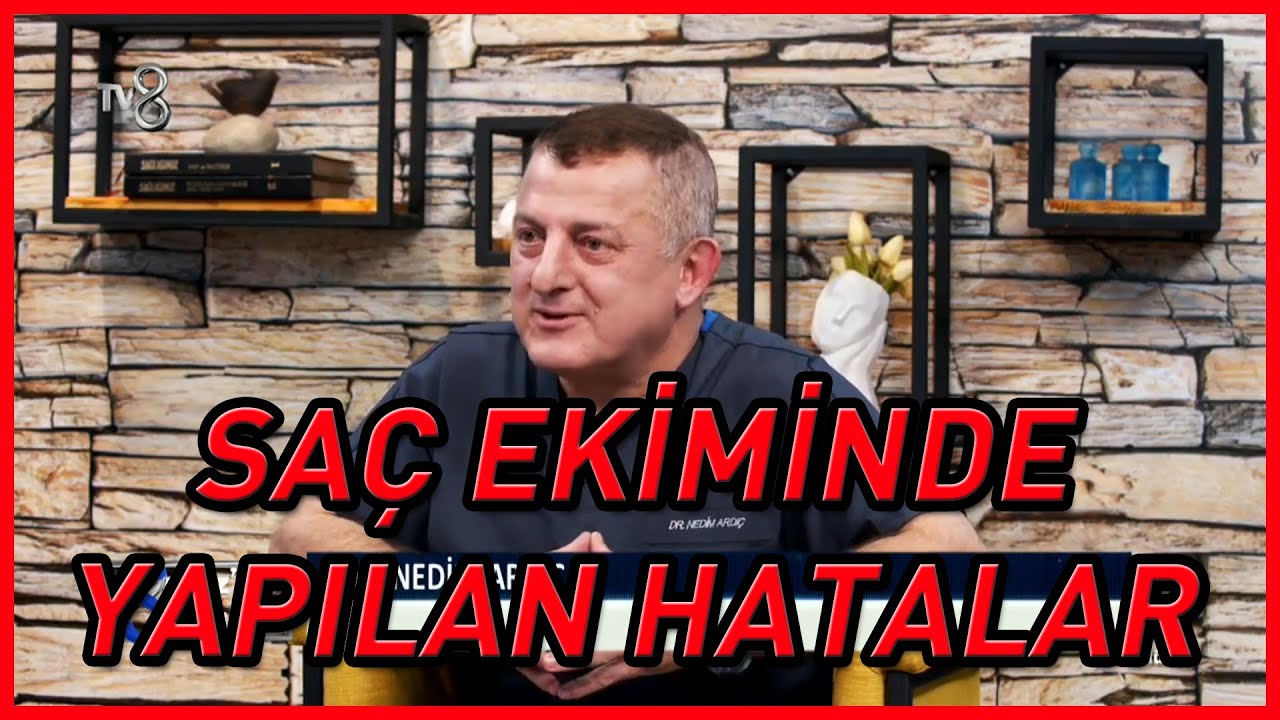 Dr Nedim Ardıç - TV8'de sağlık - Saç ekimi sırasında kökleri toplarken yapılan hatalar nelerdir?