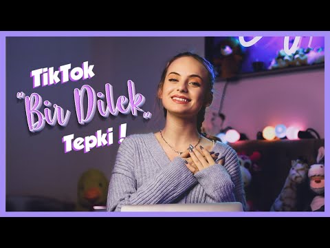 VİDEOLARINIZI İZLEDİM | BİR DİLEK TİKTOK TEPKİ