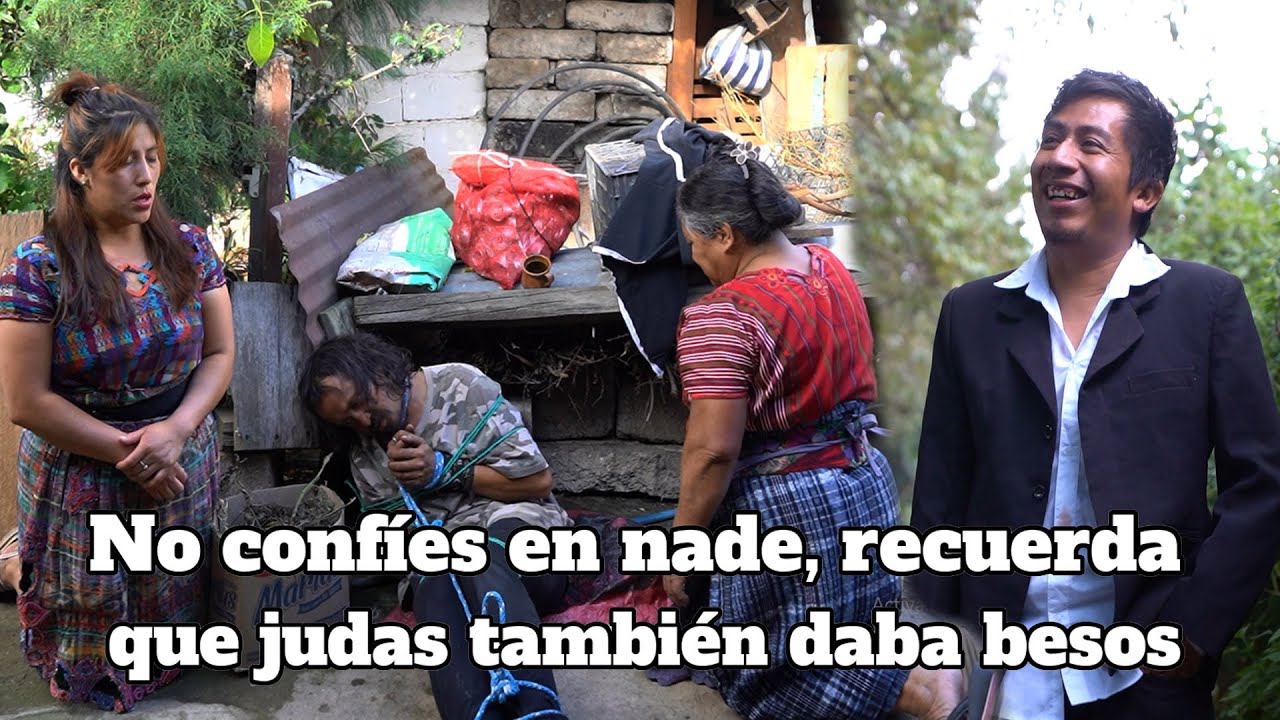 No confíes en nadie, recuerda que judas también daba besos