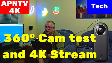 APNTV 360 degree Tech Test vMix, Blackmagic Webpresenter 4K Live Stream